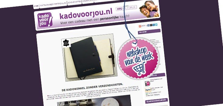 Webshop van de week: Kadovoorjou.nl